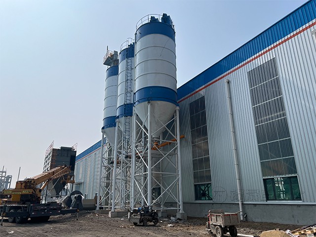 山東新型建材廠智能重錘料位計(jì)系統(tǒng)案例